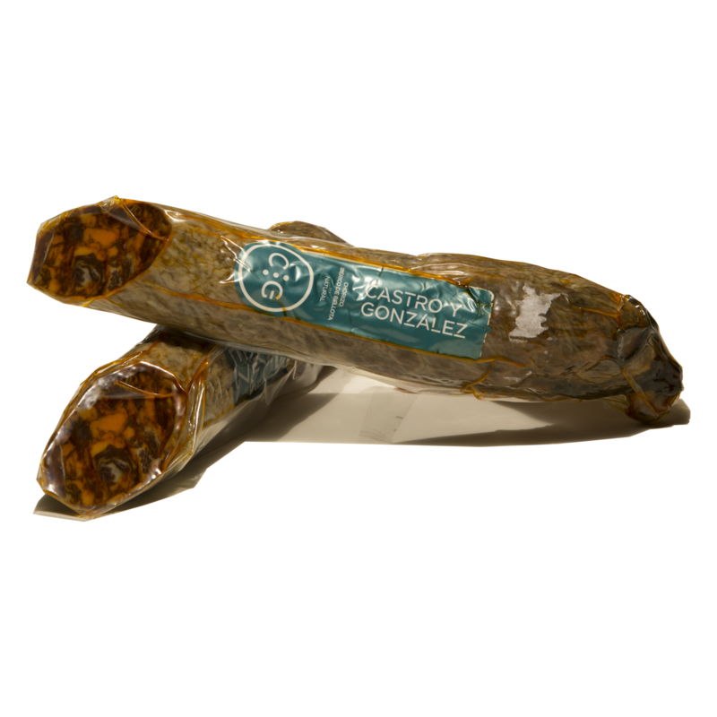 Chorizo 100% Iberico de Bellota Premium Castro y Gonzalez 600g Piece