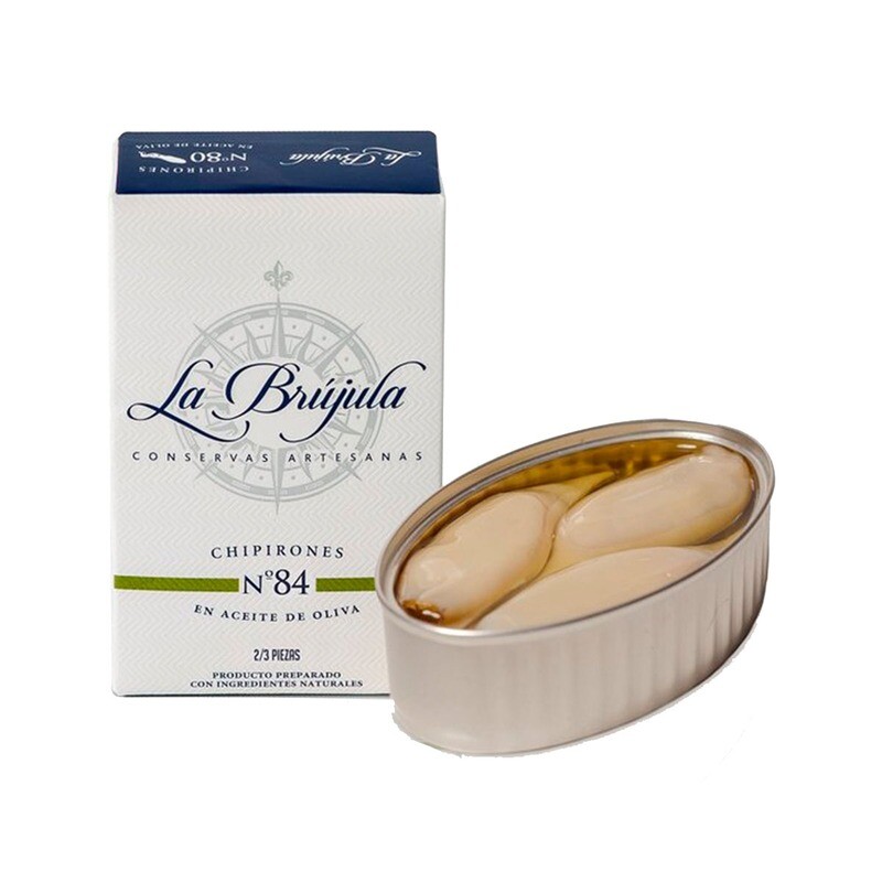 La Brujula N84 Stuffed Squids in Olive Oil