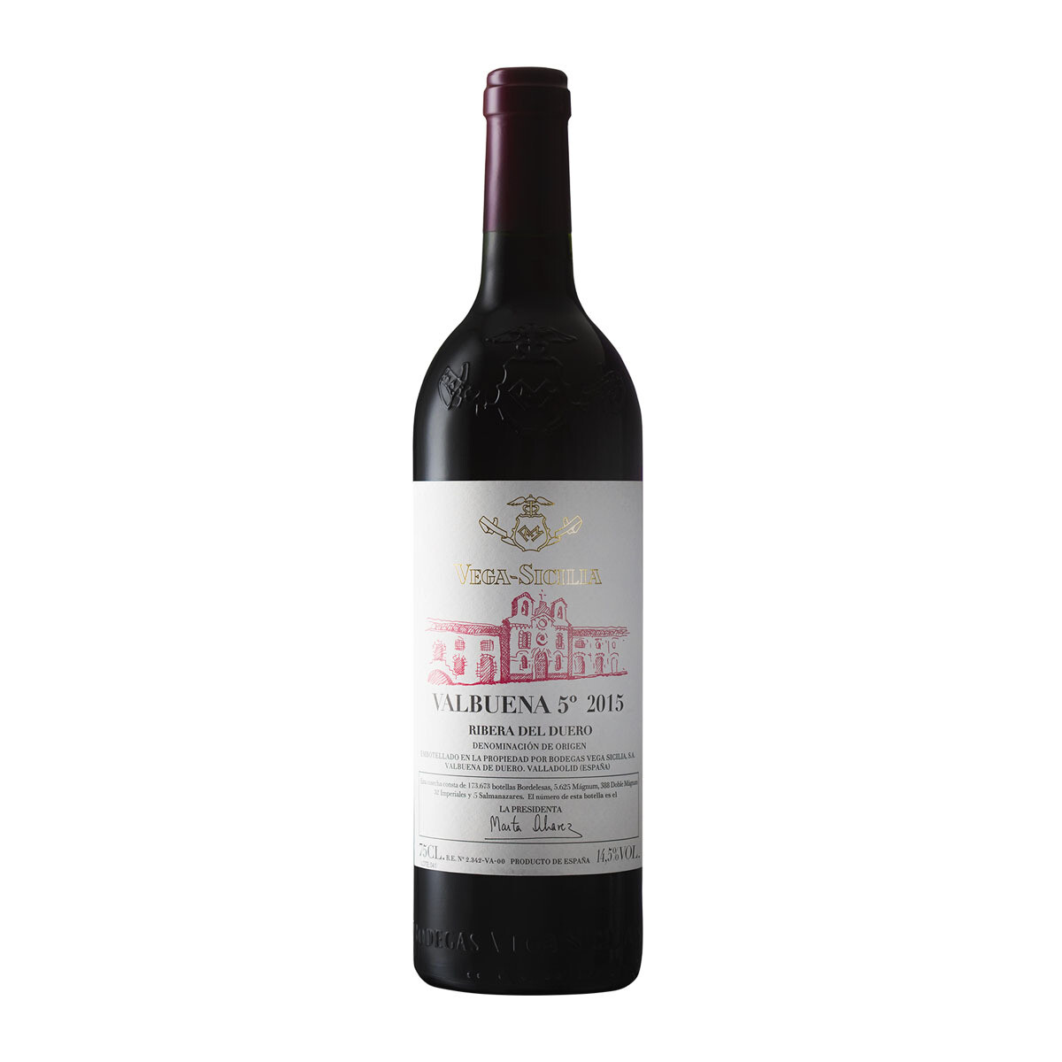 Vega Sicilia Valbuena 5 año 2015 Vega Sicilia Valbuena 5 año 2015