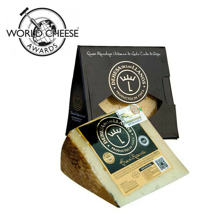 D.O. Dehesa de los Llanos Artisan Gran Reserva Manchego Cheese Wedge Approx. (180g-200g)