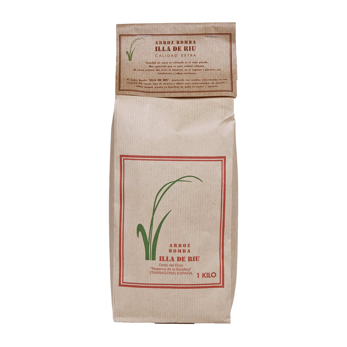 Illa De Riu Bomba Rice 1kg Illa De Riu Bomba Rice 1kg