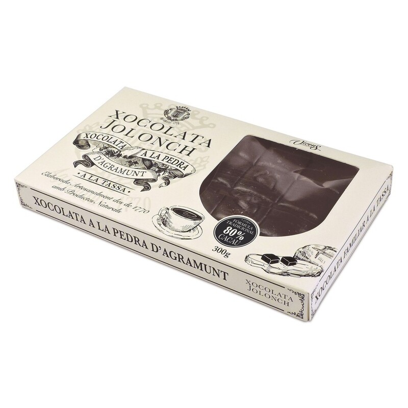 Jolonch Stone Chocolate 80% Cocoa 300g