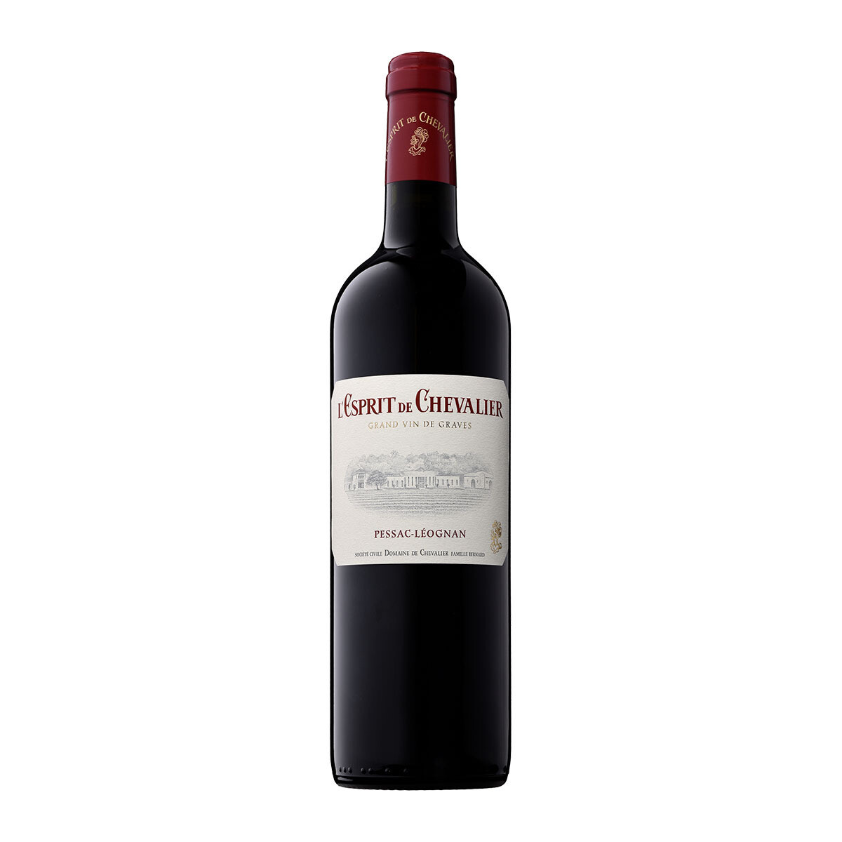 Domaine de Chevalier  L&#39;Esprit de Chevalier Rouge 2017