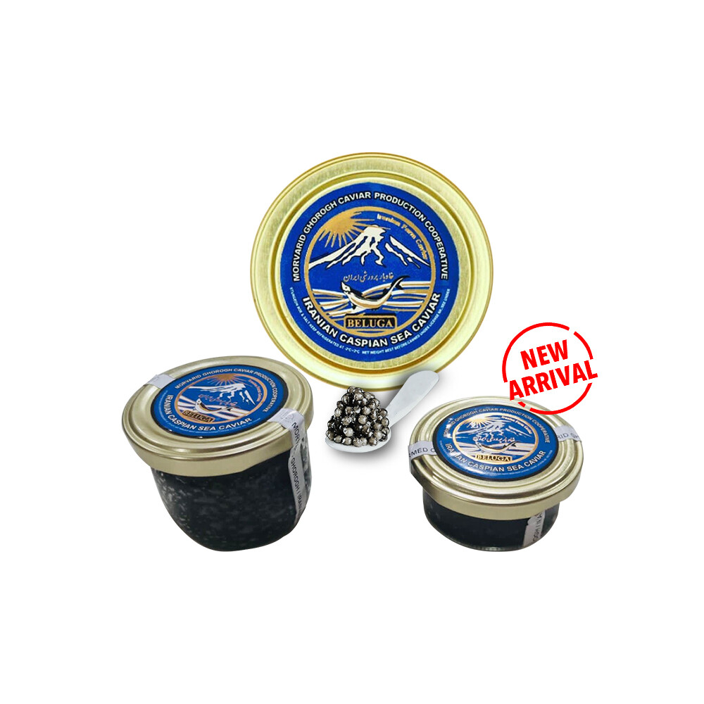Morvarid Ghorogh Iranian Beluga Caviar