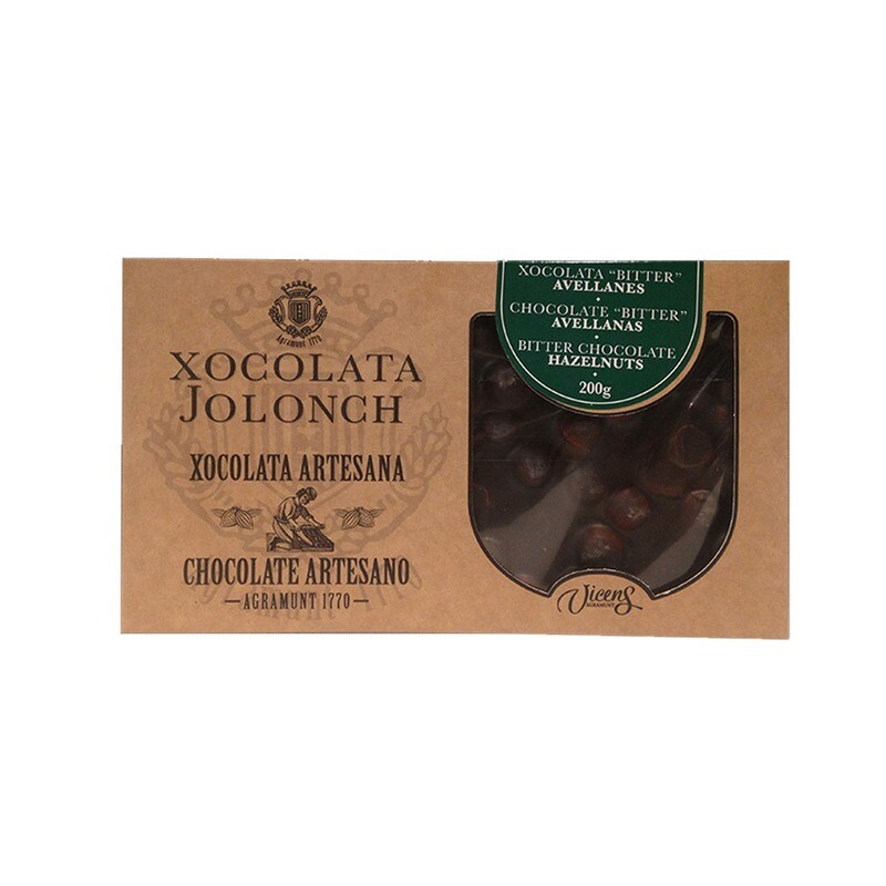 Jolonch Artisan Dark Chocolate Hazelnut 200g