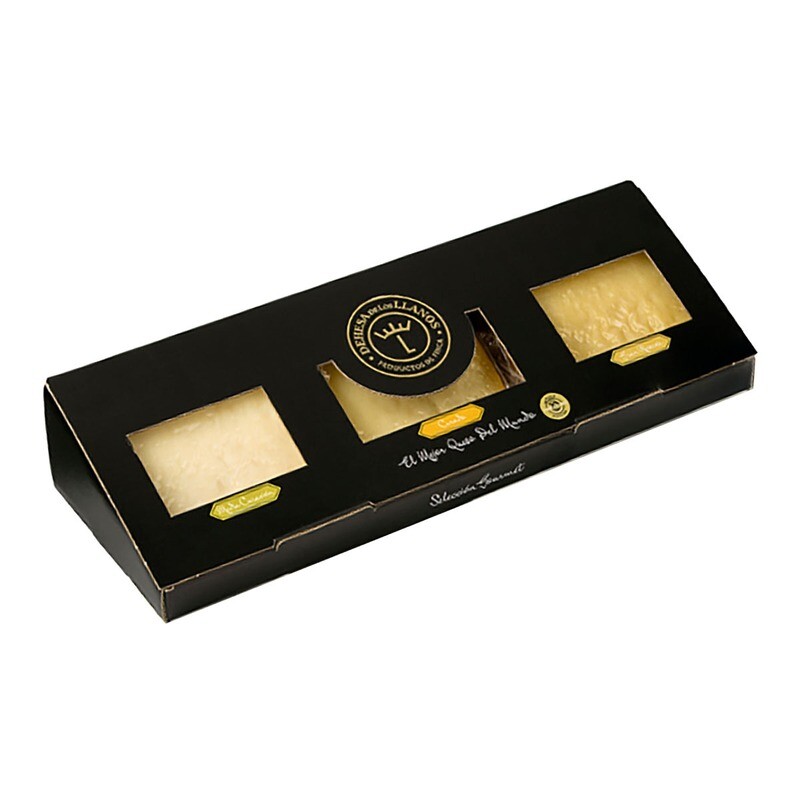 D.O. Dehesa de los Llanos Artisan Manchego Cheese Set (Approx. 550g)