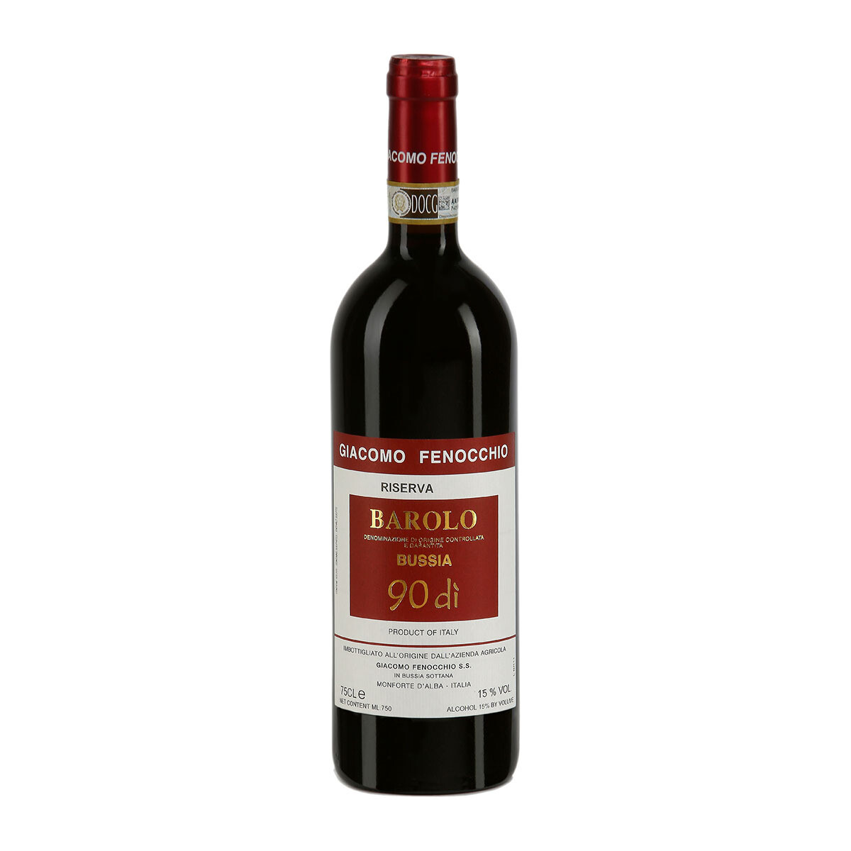 Giacomo Fenocchio Barolo Bussia Riserva 90 di 2016