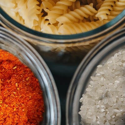 Pasta, Rice and Condiments