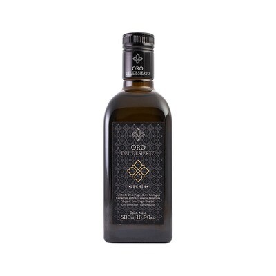 Oro del Desierto Lechin de Granada Extra Virgin Olive Oil (EVOO) 500ml