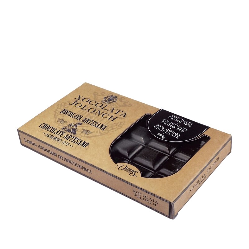 Jolonch Dark Chocolate 90% Cacao 200g