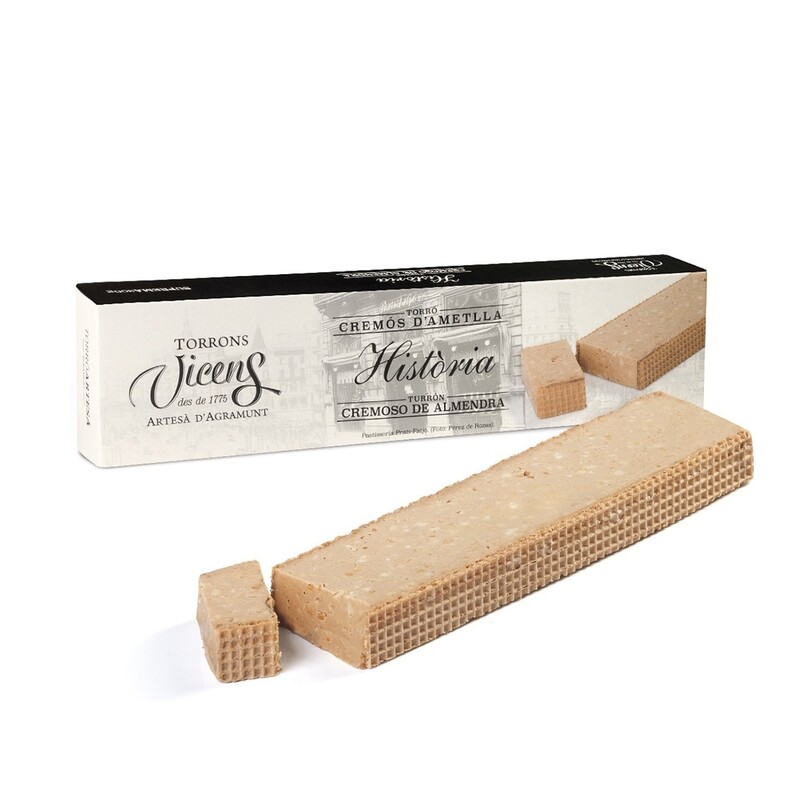 Vicens Excellence Nougat History Creamy Almond 150g 
