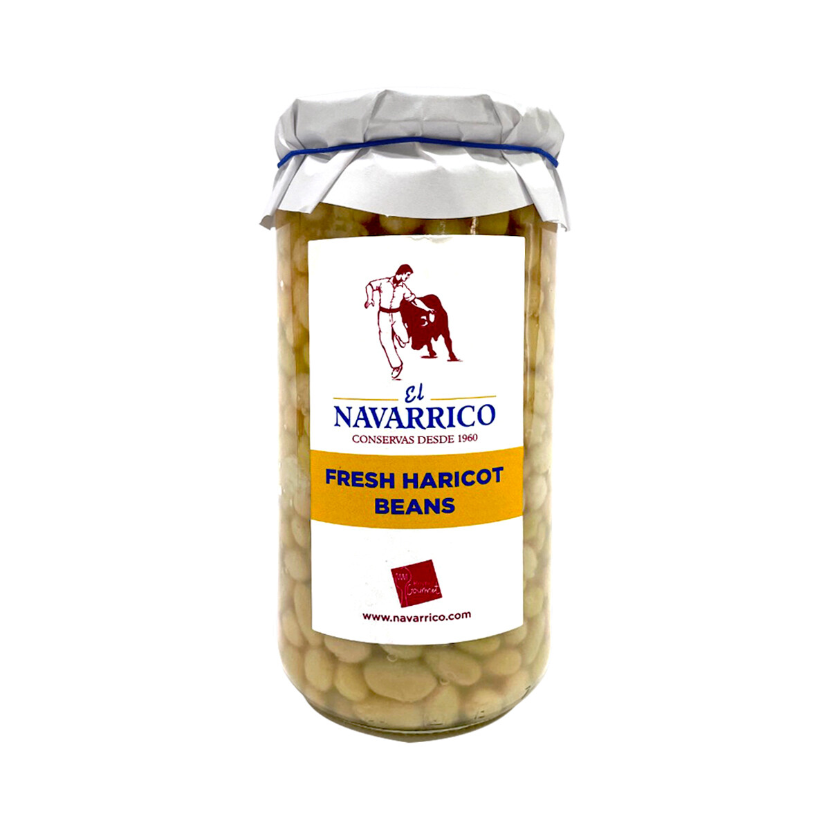 El Navarrico Fresh Haricot Beans 660g