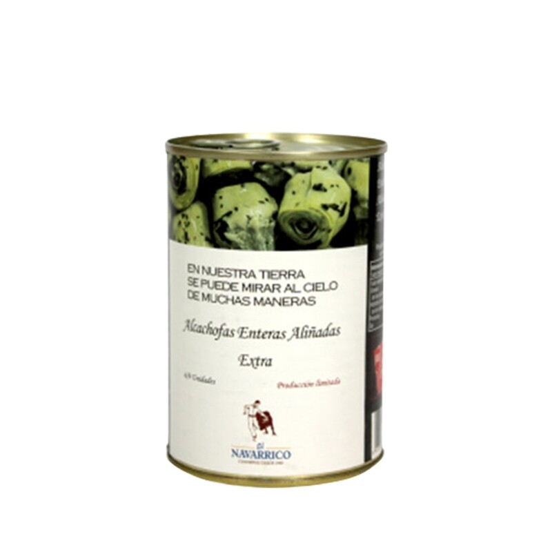 El Navarrico Marinated Whole Artichokes 390g