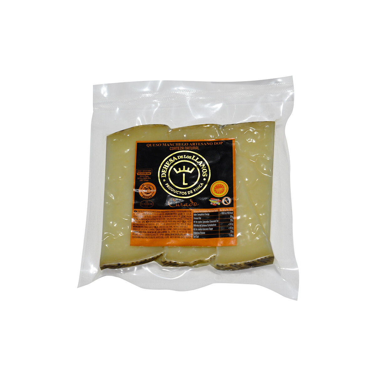 D.O. Dehesa de los Llanos Artisan Cured Manchego Cheese Sliced (Approx. 90g-100g)