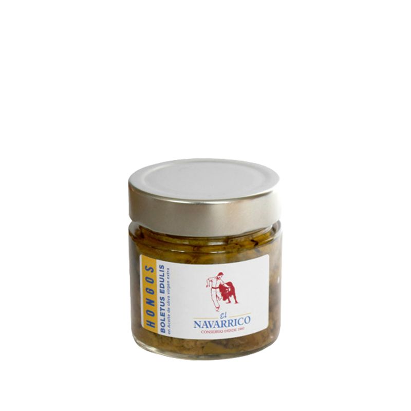 El Navarrico Hongos Boletus in EVOO 250g
