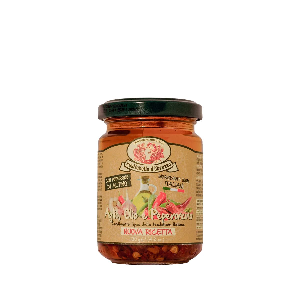 Rustichella d&#39;Abruzzo - Aglio, Olio e Peperoncino Sauce 130g