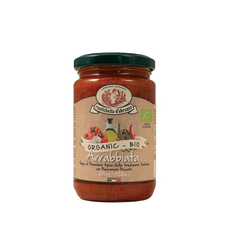 Rustichella d&#39;Abruzzo - Sugo all&#39;Arrabbiata Bio Sauce 270g