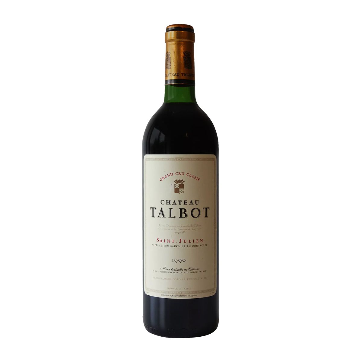 Chateuau Talbot St. Julien Rouge 1990