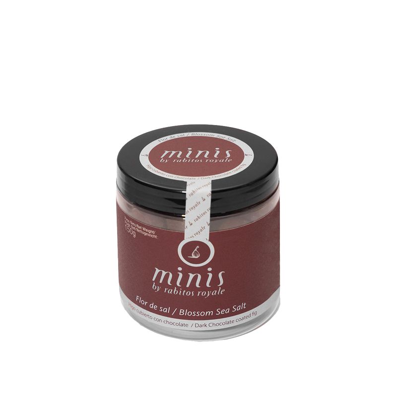 Rabitos Royale Minis Dark Chocolate &amp; Blossom Sea Salt  150g
