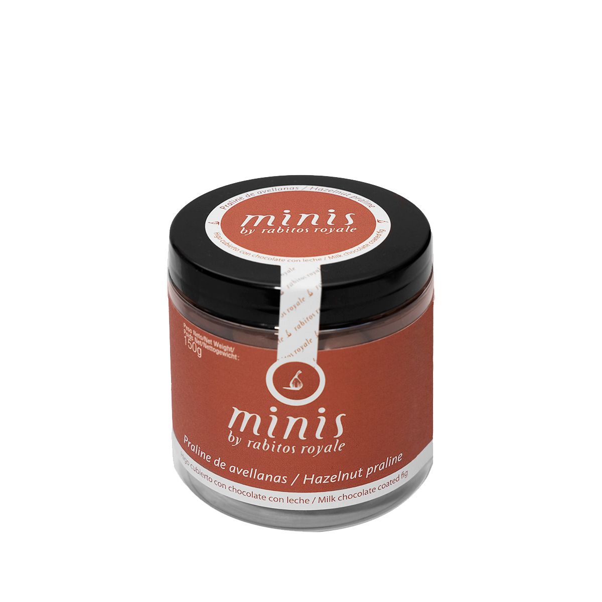 Rabitos Royale Minis Hazelnut Praline 150g