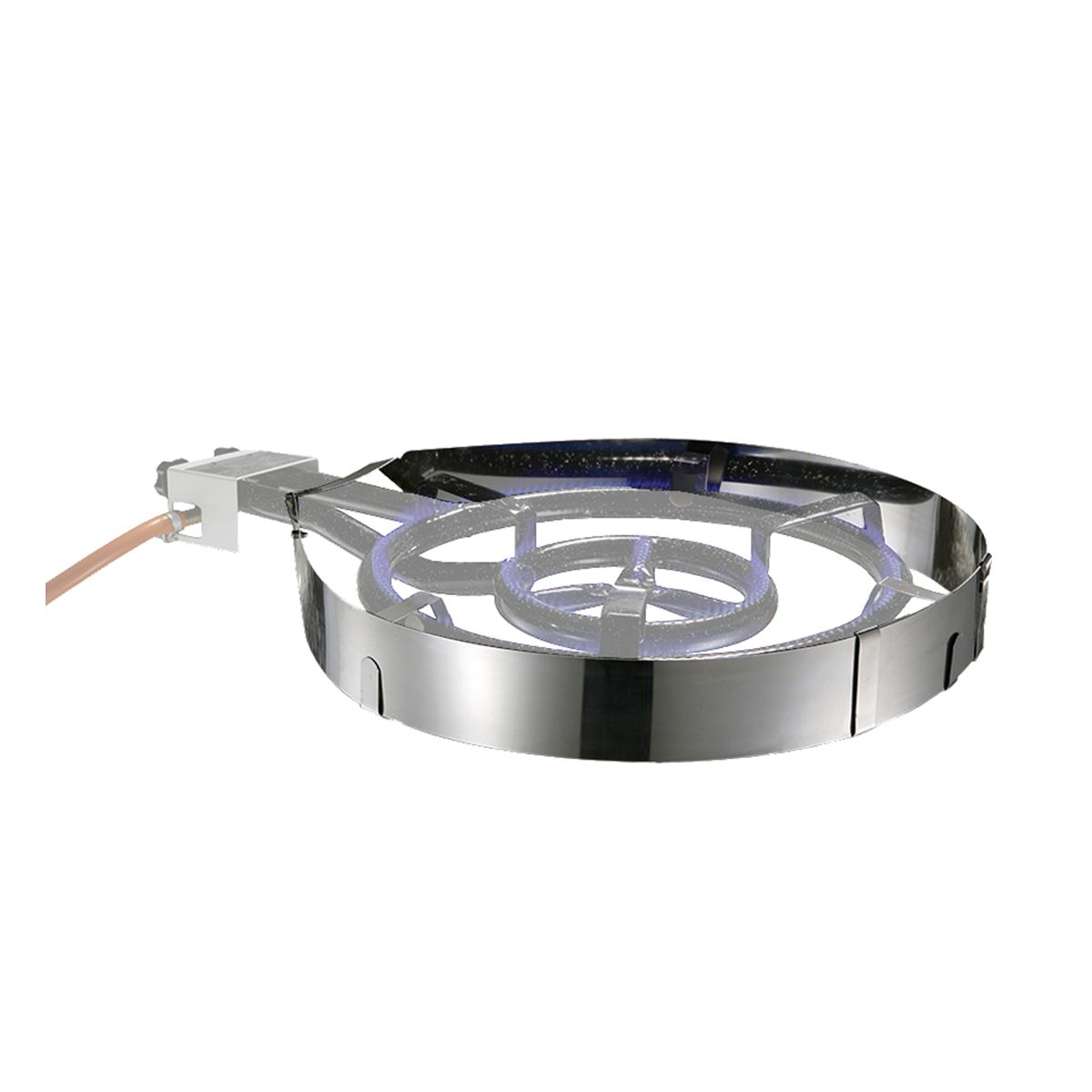 El Cid Wind Cutter (Paraviento Inox.) for Triple Ring Burner