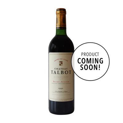 Chateuau Talbot St. Julien Rouge 1990  (Coming Soon)