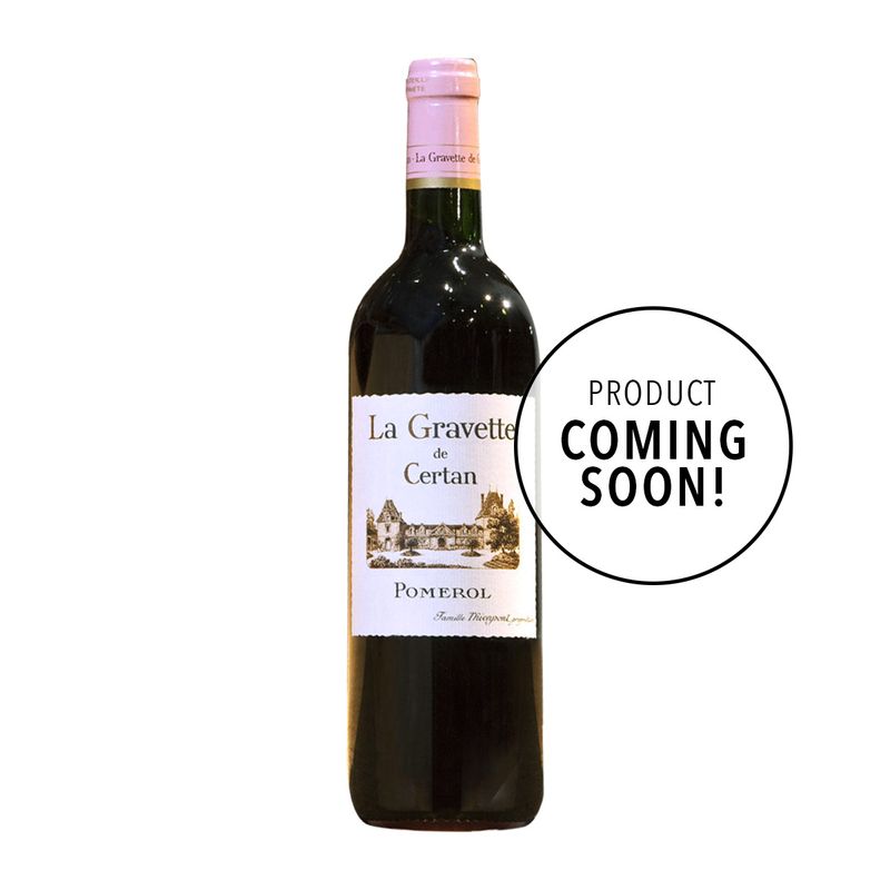 La Gravette de Certan 2018 (Coming Soon)