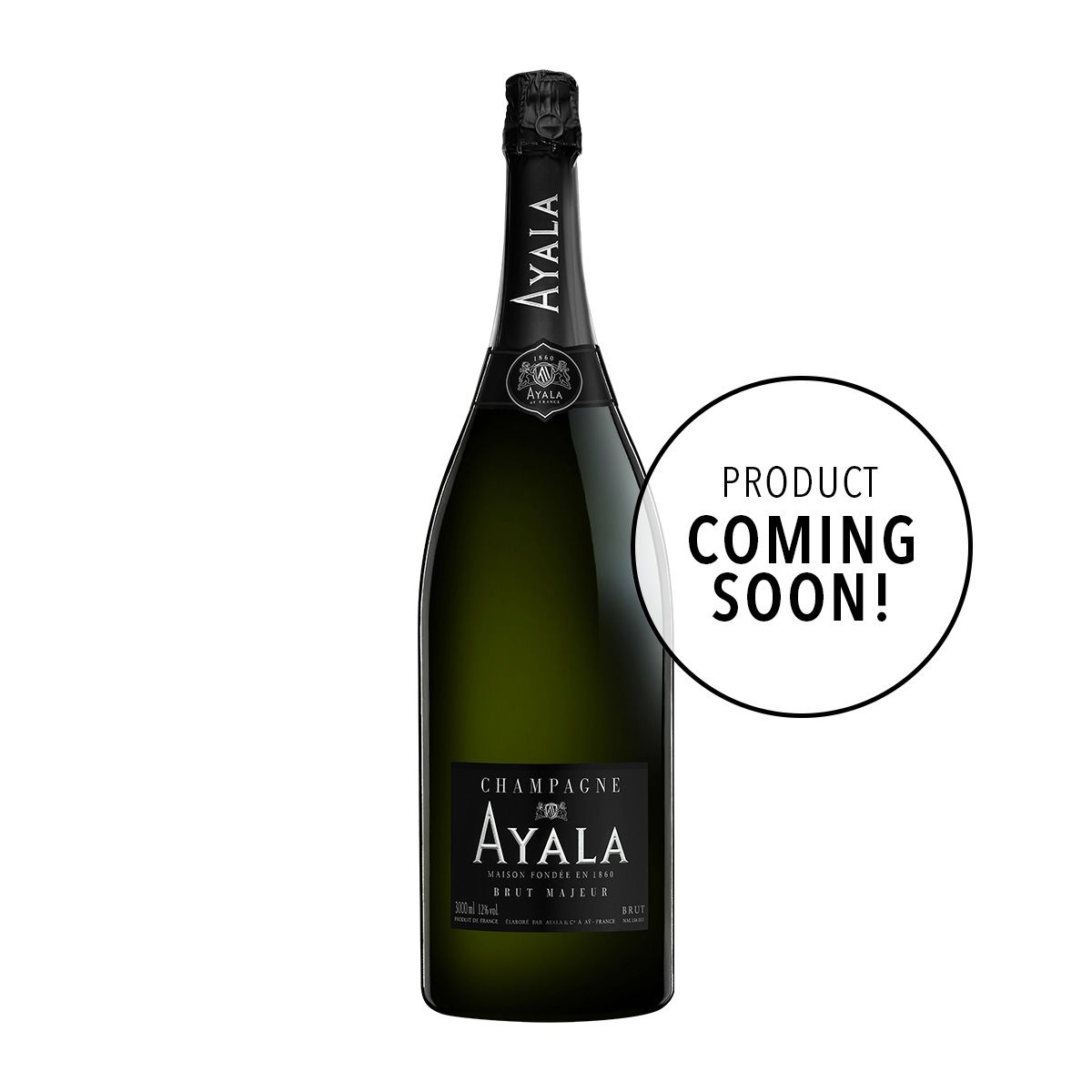 Champagne Ayala Brut Marjeur 3L (Double Magnum Bottle) (Coming Soon)