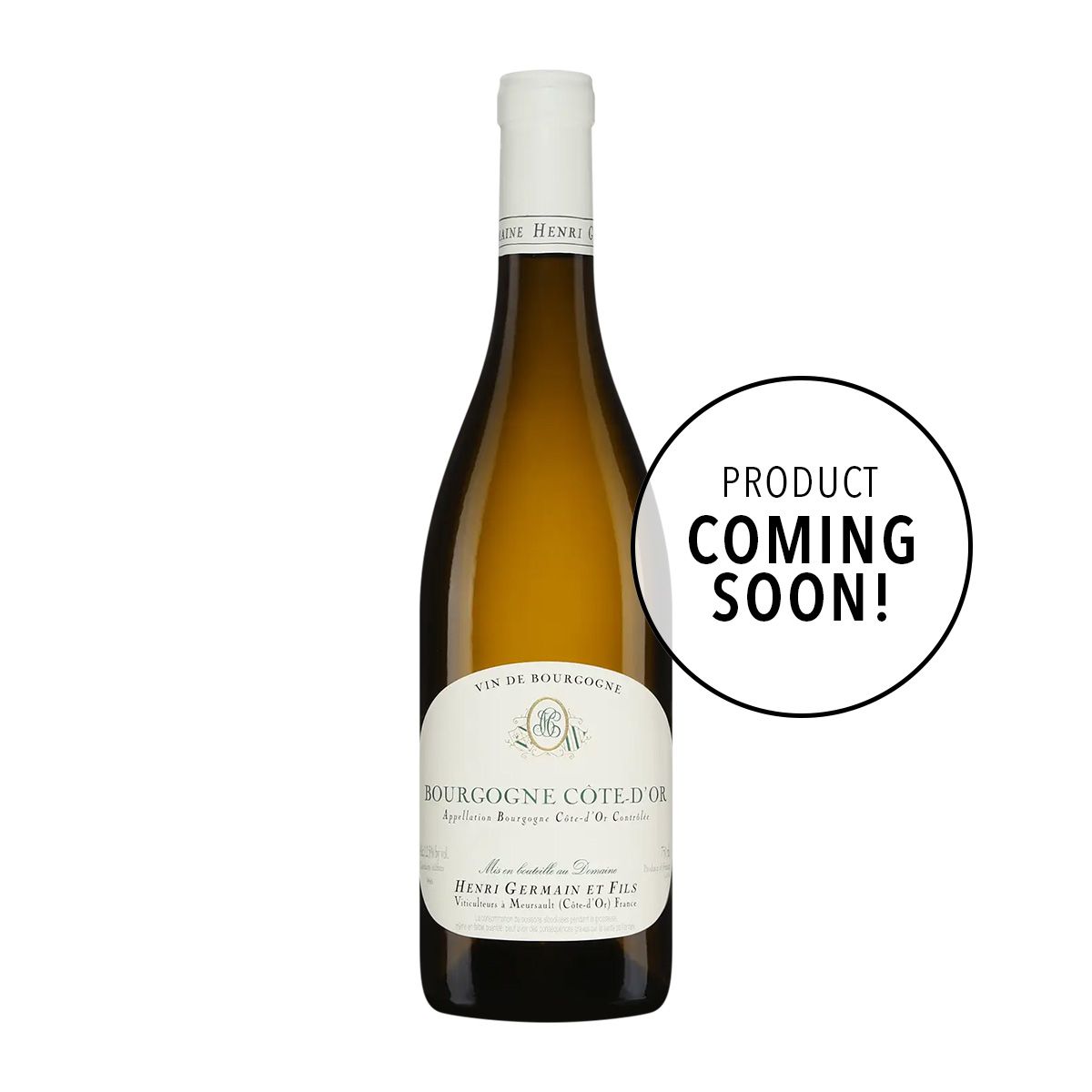 Henri Germain et Fils Bourgogne Cote d&#39;Or Blanc 2022 (Coming Soon)