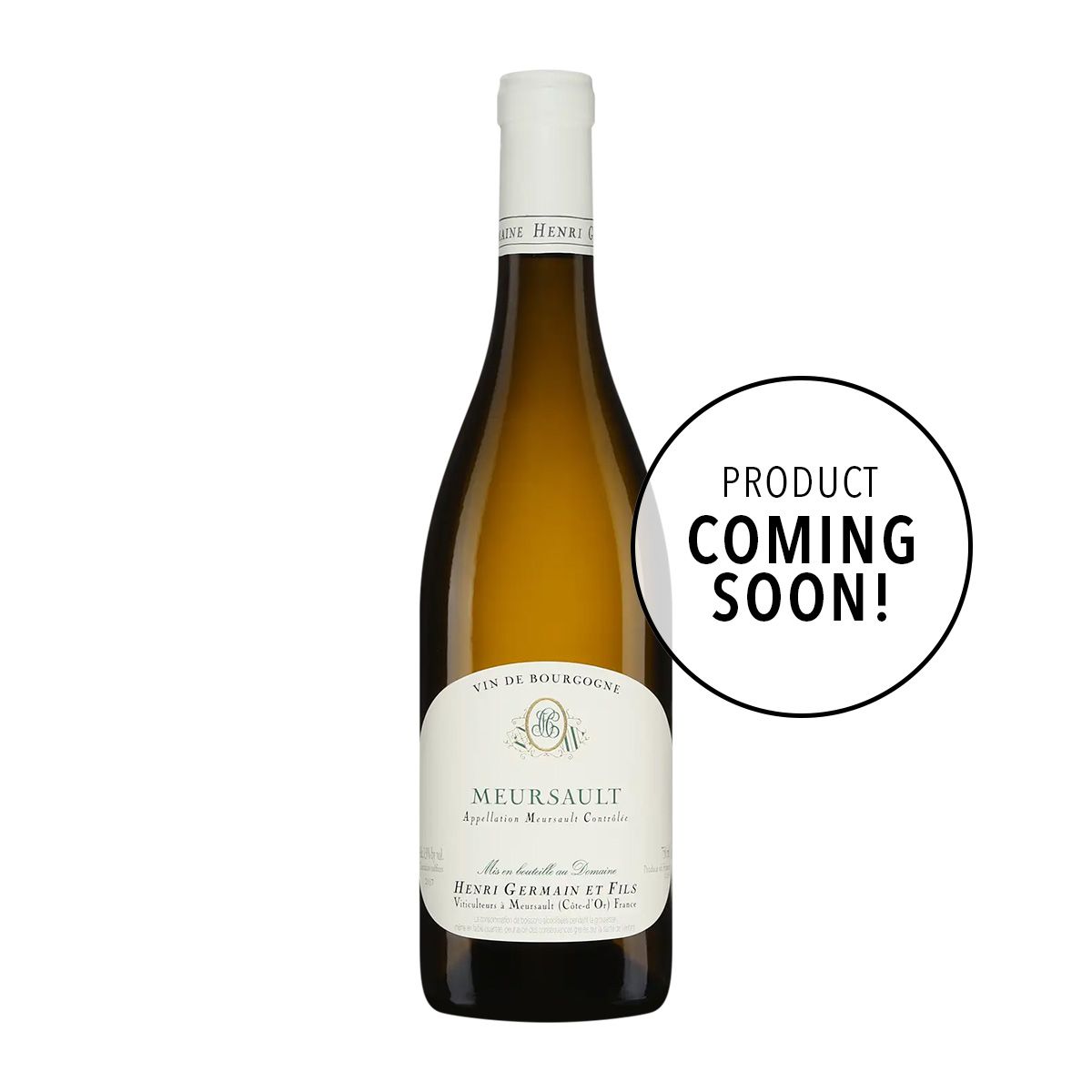 Henri Germain et Fils Henri Germain et Fils Meursault 2022 (Coming Soon)
