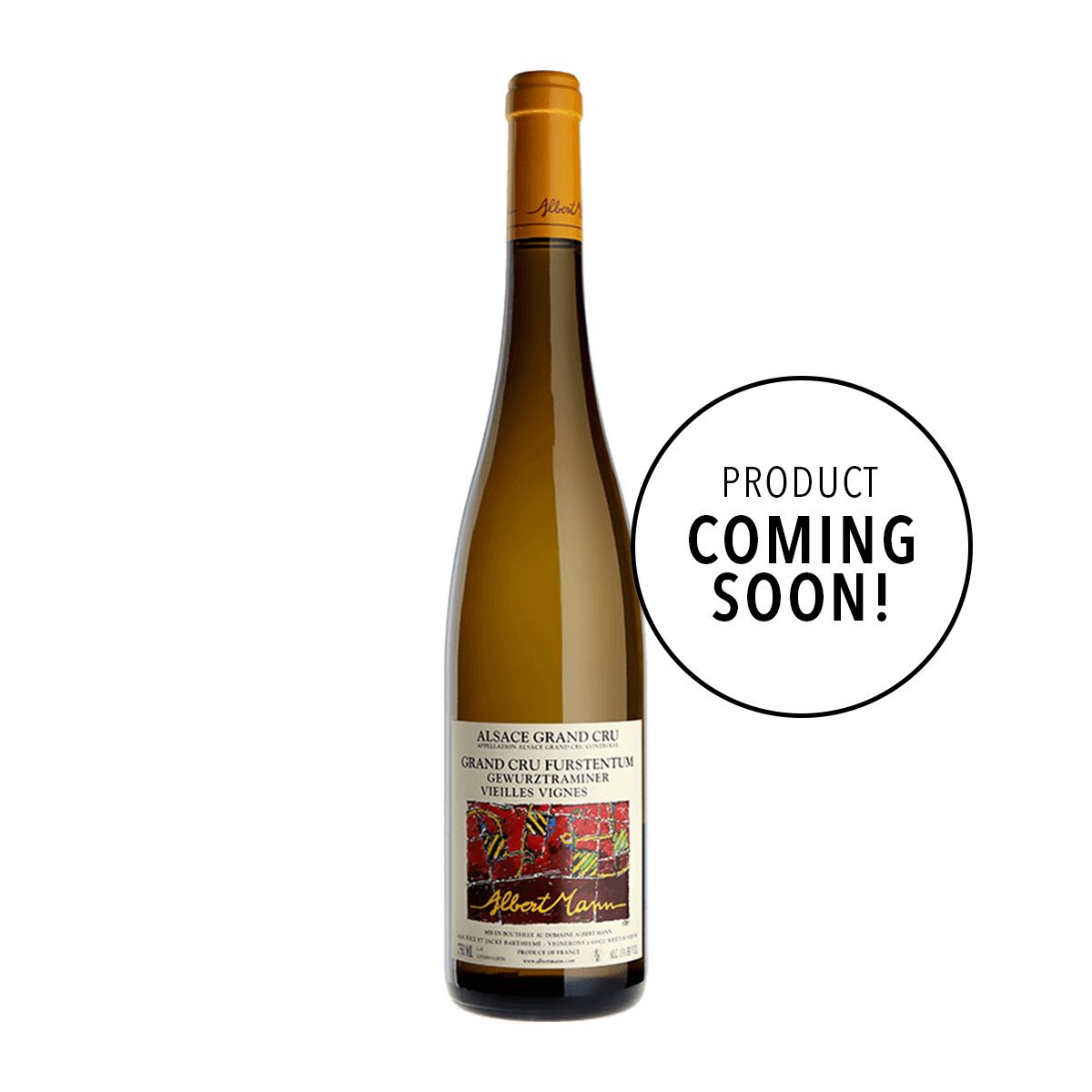 Albert Mann Gewurztraminer Vieilles Vignes Furstentum 2020 (Coming Soon)