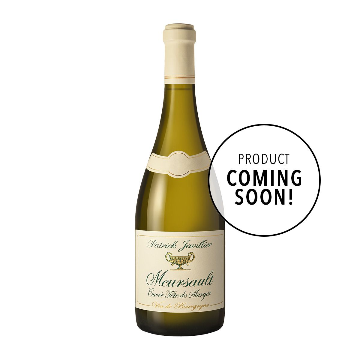 Patrick Javillier Meursault Cuvee Tete de Murger 2023 (Coming Soon)