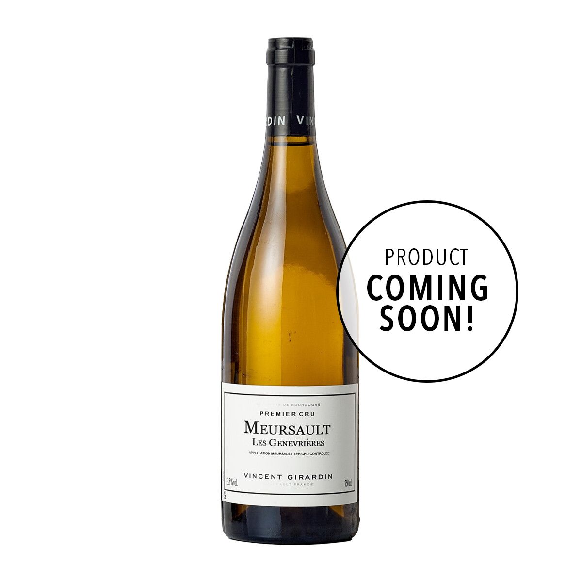 Vincent Girardin Meursault 1er Cru Genevrieres 2020 (Coming Soon)