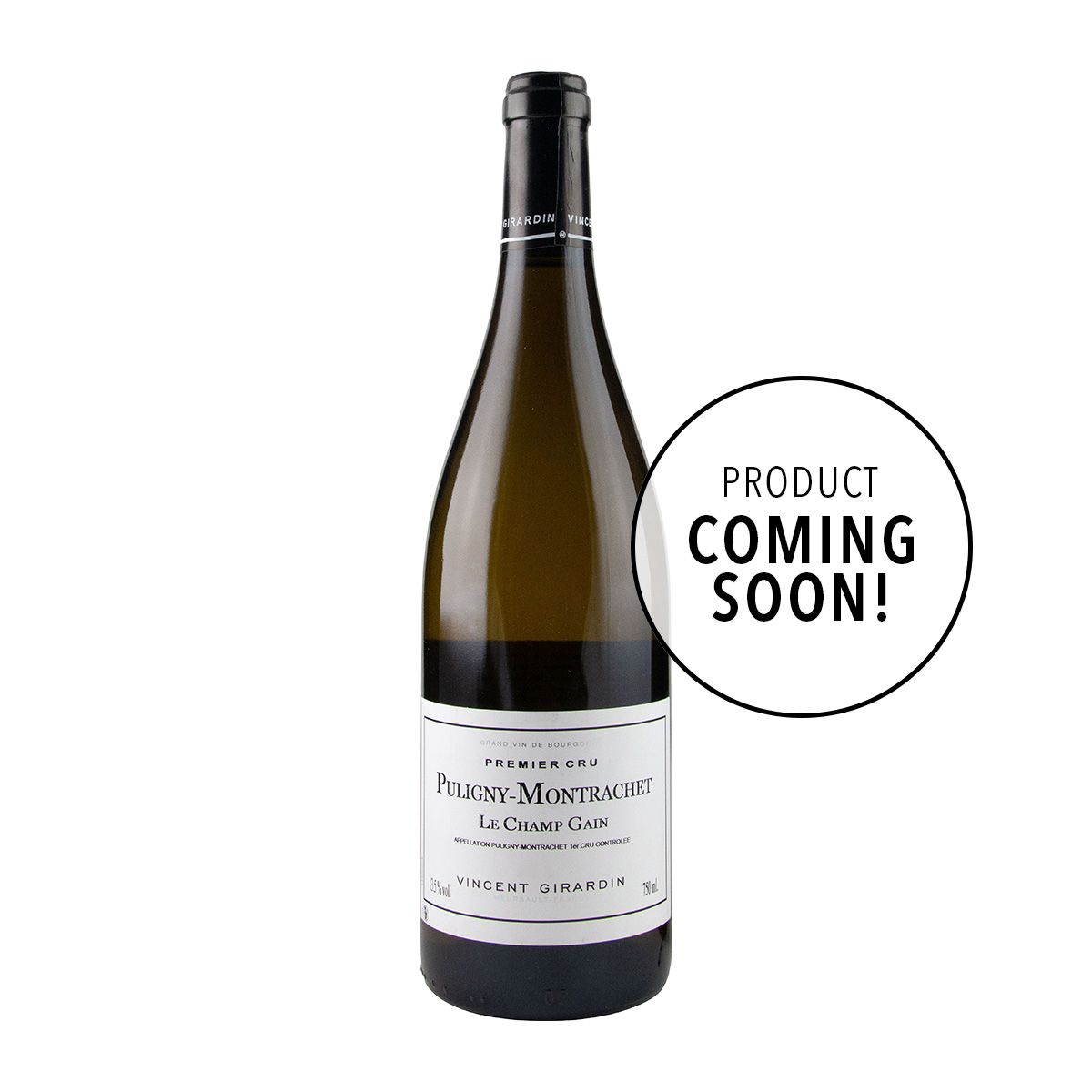 Vincent Girardin Puligny-Montrachet 1er Cru Le Champ Gain 2021 (Coming Soon)
