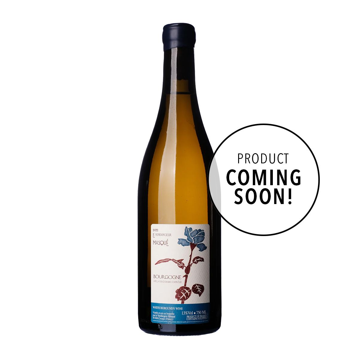 Domaine Alice et Olivier de Moor  Le Vendangeur Masque Bourgogne Blanc 2023 (Coming Soon)