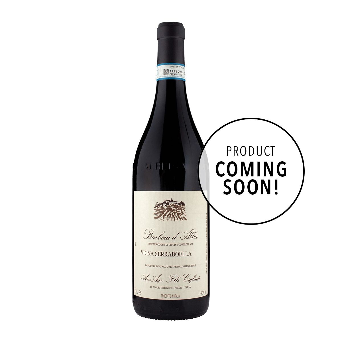 Cigliuti Barbera d’Alba Serraboella 2022 (Coming Soon)