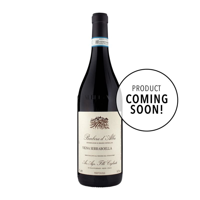 Cigliuti Barbera d’Alba Serraboella 2022 (Coming Soon)