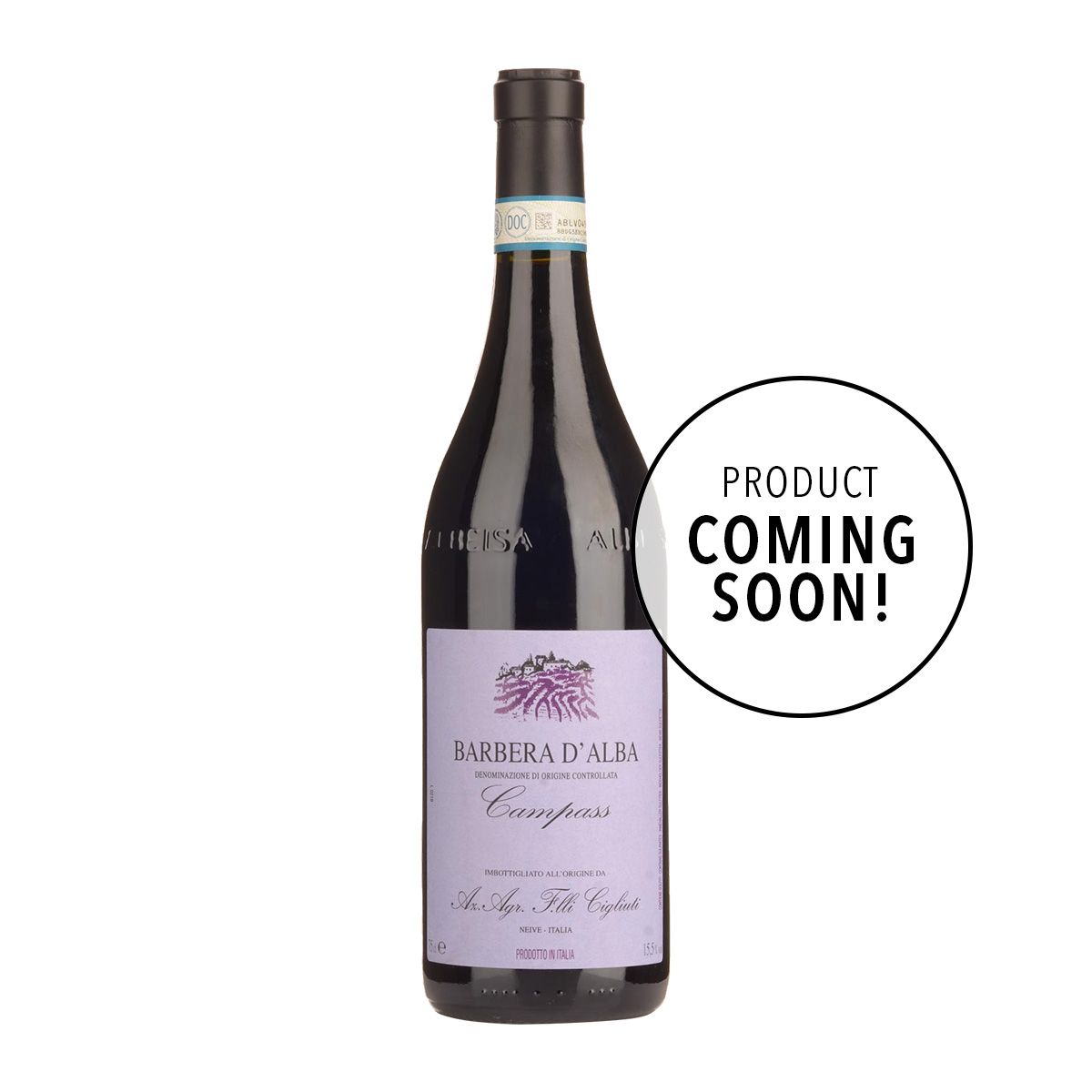 Cigliuti Barbera d’Alba Campass 2022 (Coming Soon)