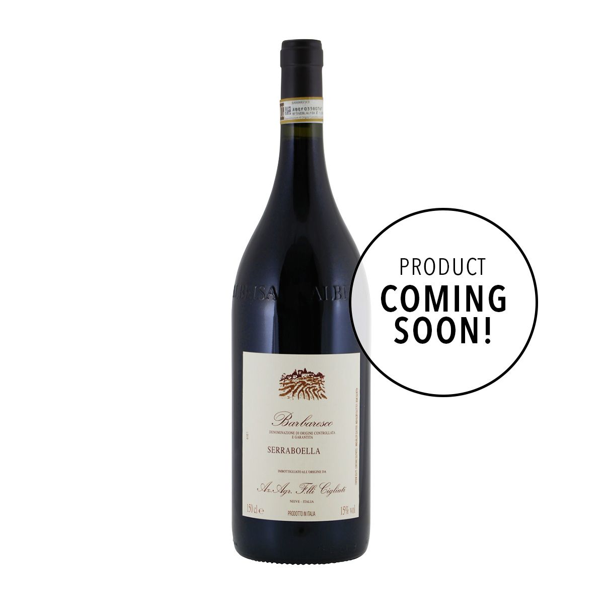 Cigliuti Barbaresco Serraboella 2015 (Coming Soon)