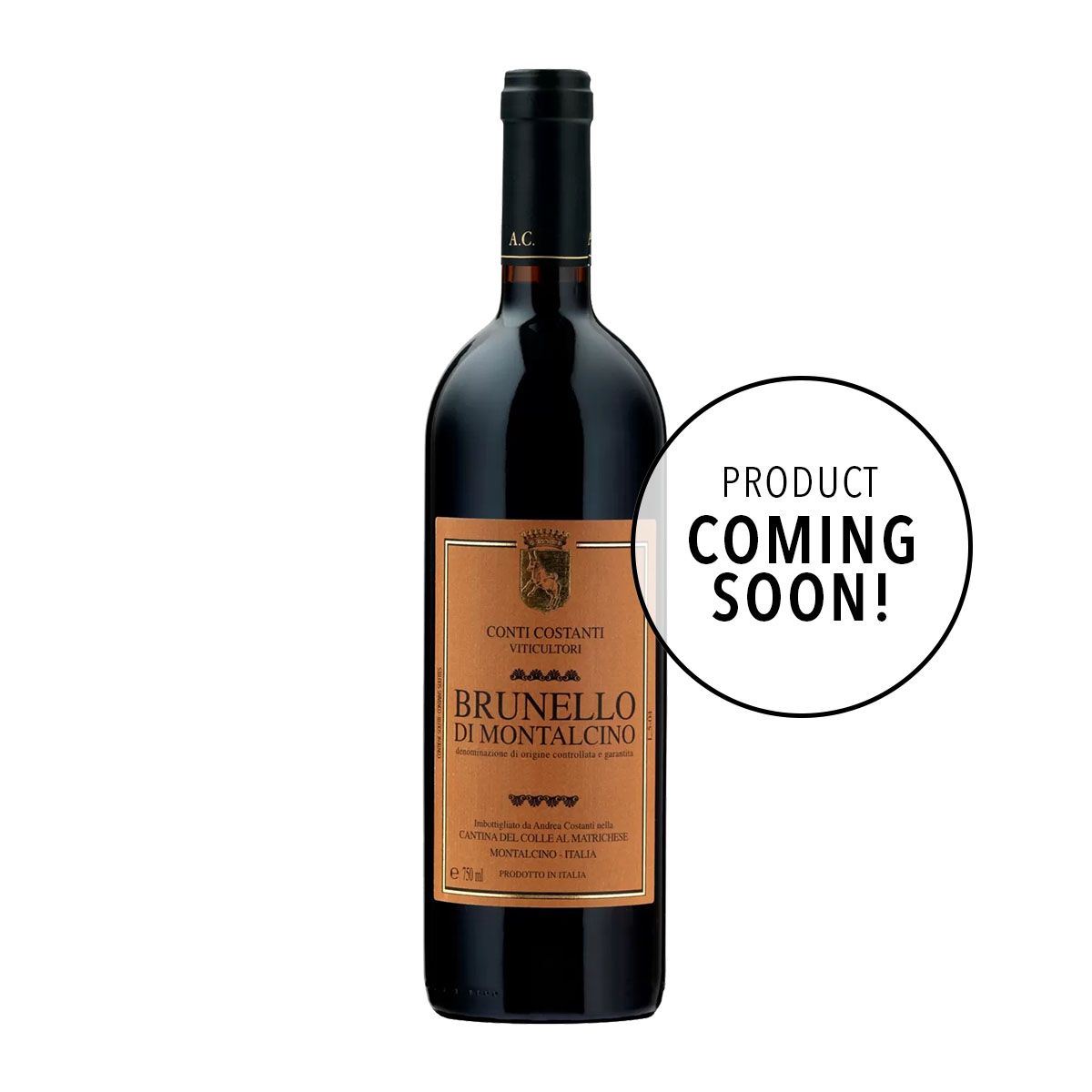 Conti Costanti Brunello di Montalcino 2020 (Coming Soon)