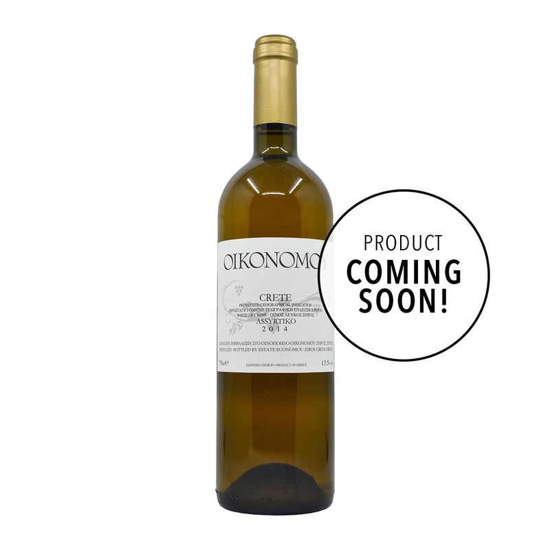 Domaine Economou Oikonomoy Assyrtiko PGI 2017 (Coming Soon)