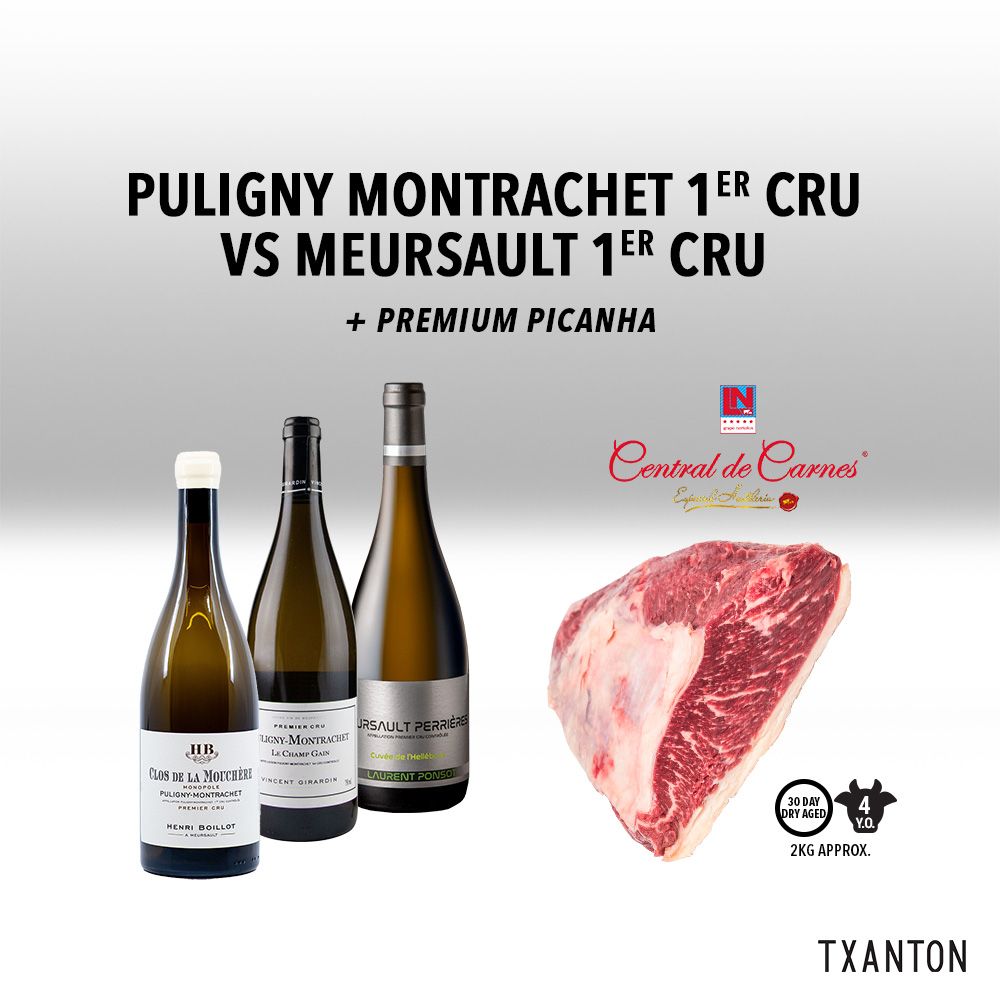 Puligny Montrachet 1er Cru VS Meursault 1er Cru | Premium Picanha
