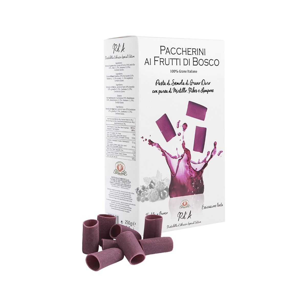 Rustichella d&#39;Abruzzo - Paccherini Al Frutti DI Bosco 500g