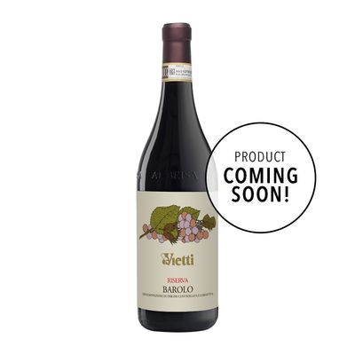 Vietti Barolo Riserva DOCG 2017 (Coming Soon)