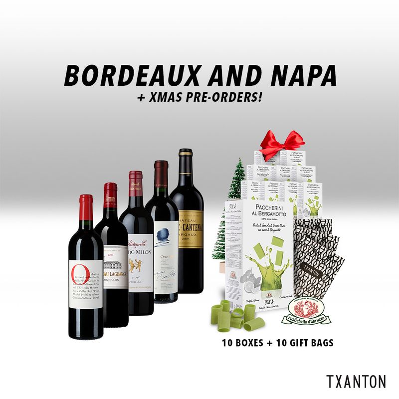 Bordeaux and Napa | XMas Pre-Order