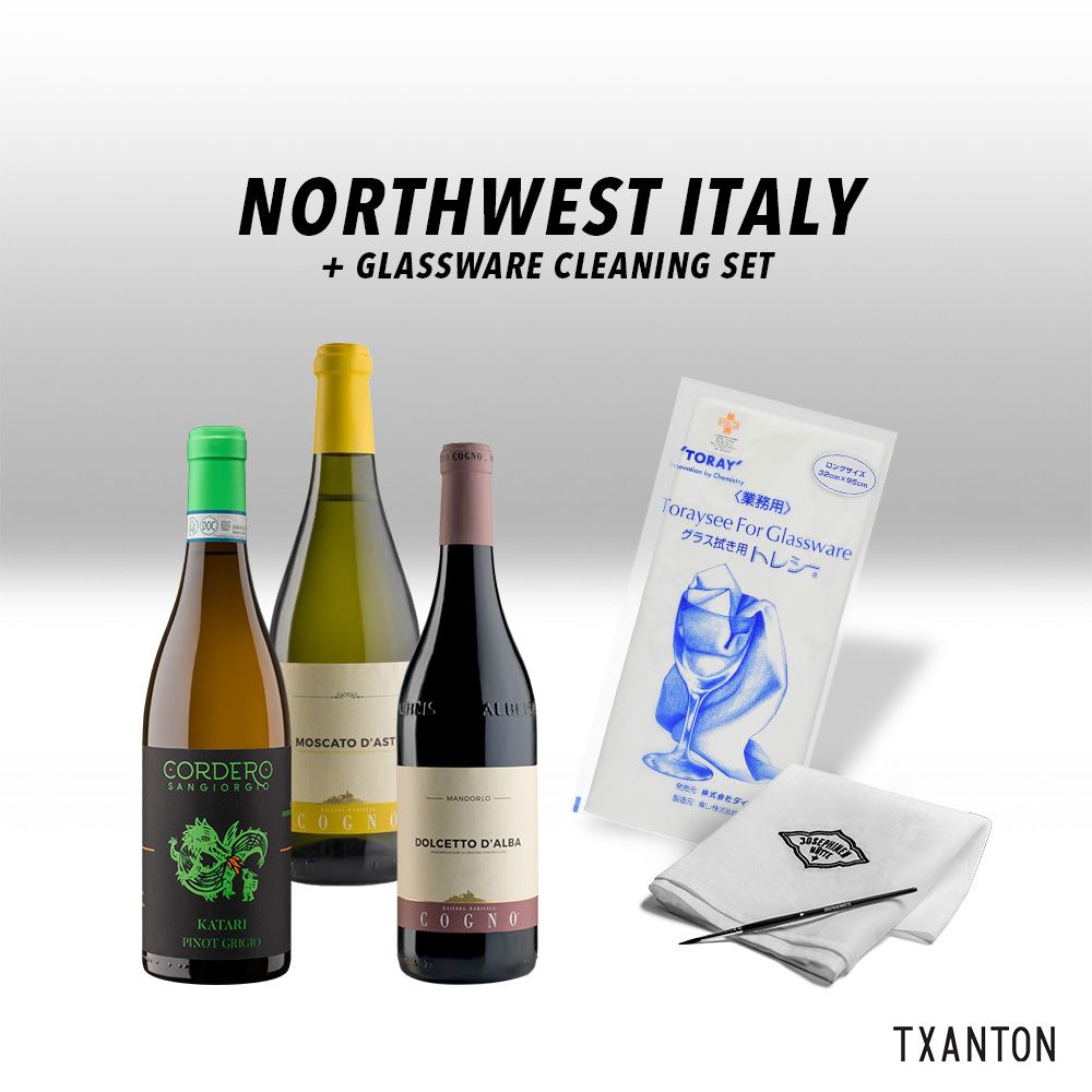 Northwest Italy | Glassware Care Set