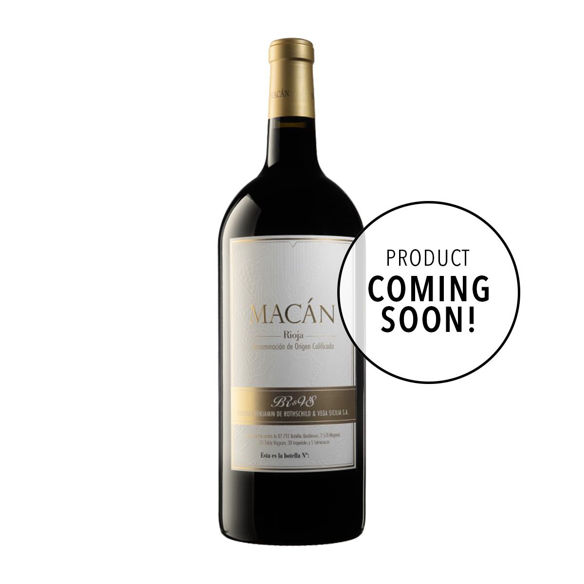 Tempos Vega Sicilia Macan 2020 3L (Double Magnum Bottle)