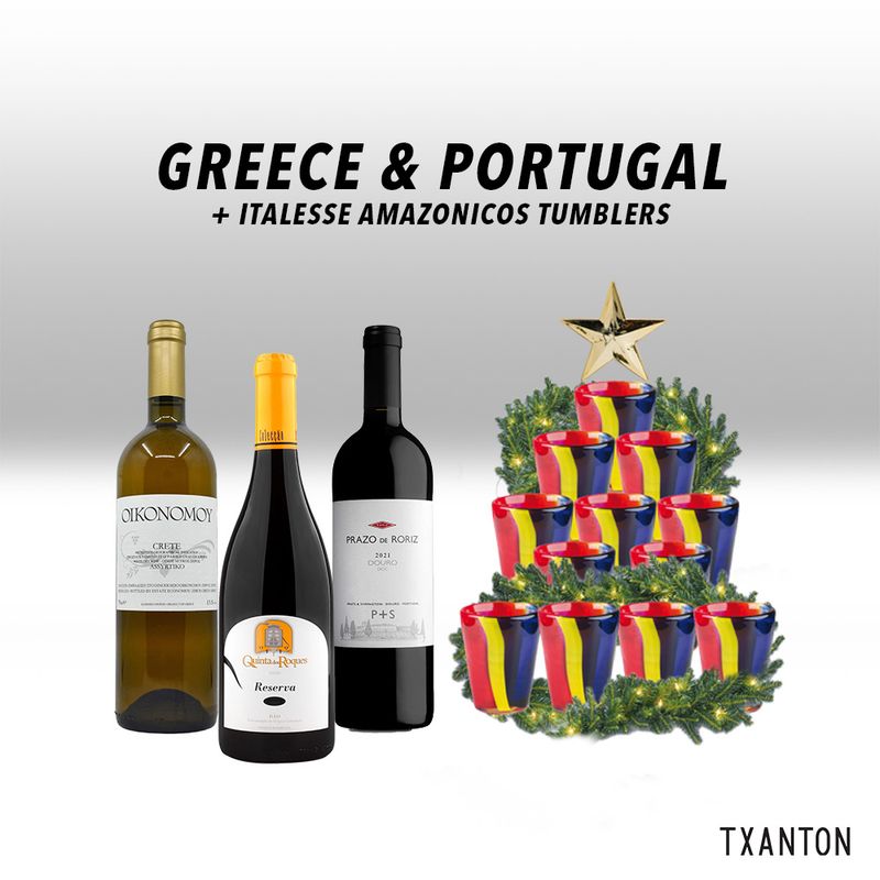 Greece &amp; Portugal | Italesse Amazonicos Tumblers