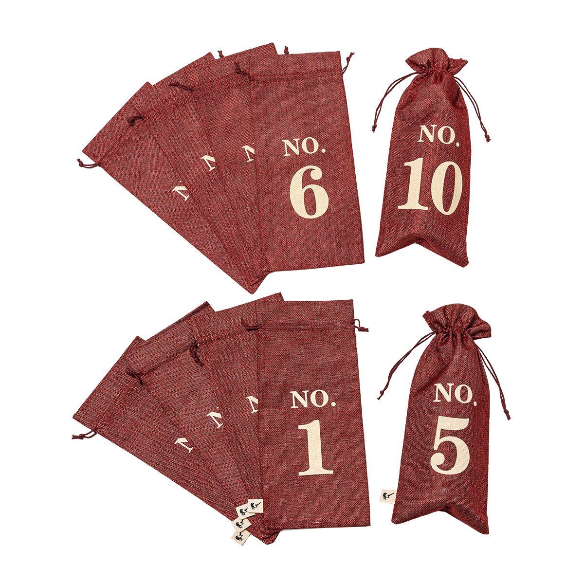 VINOPIE Wine Blind Cover (Burgundy, 1–10)