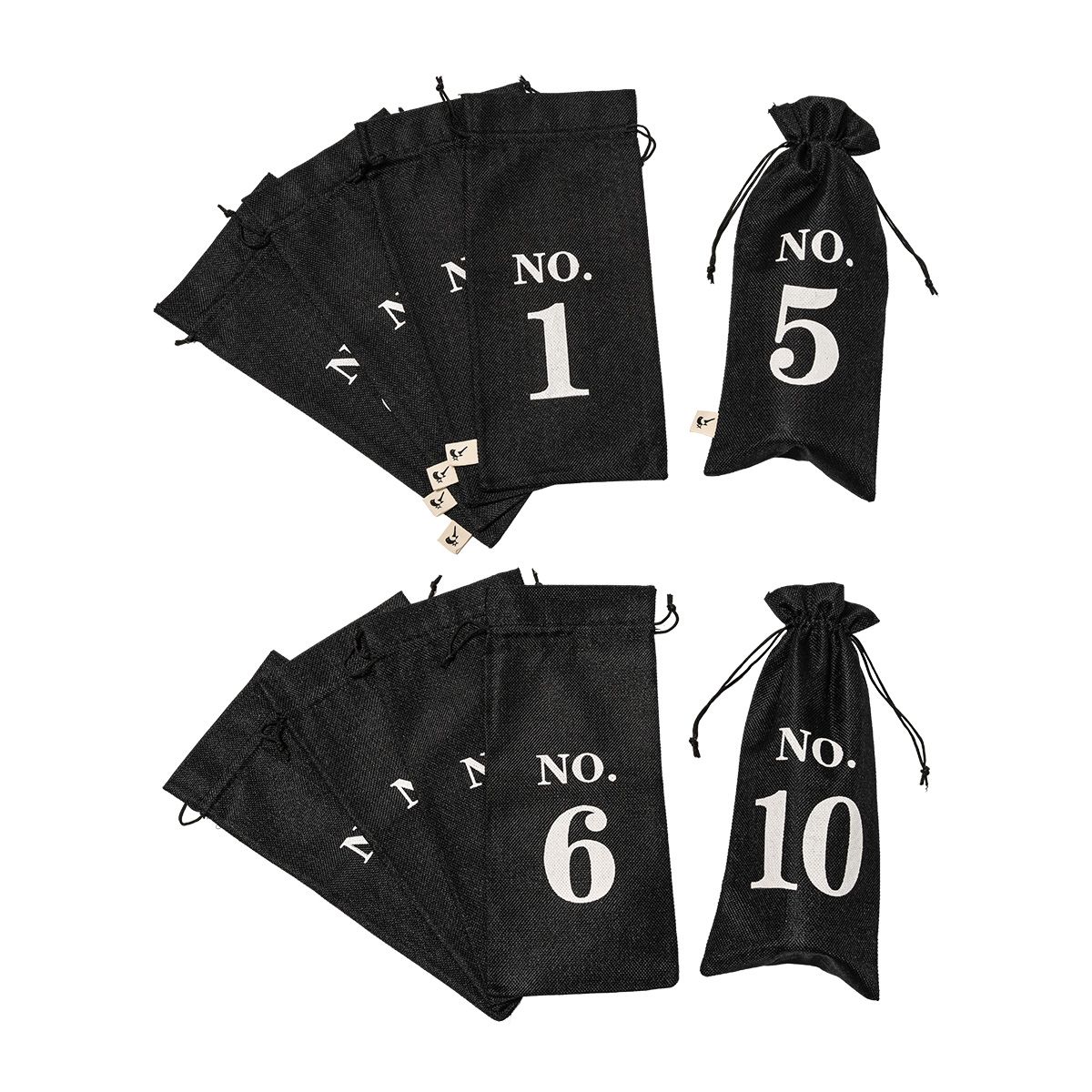 VINOPIE Wine Blind Cover (Black, 1–10)